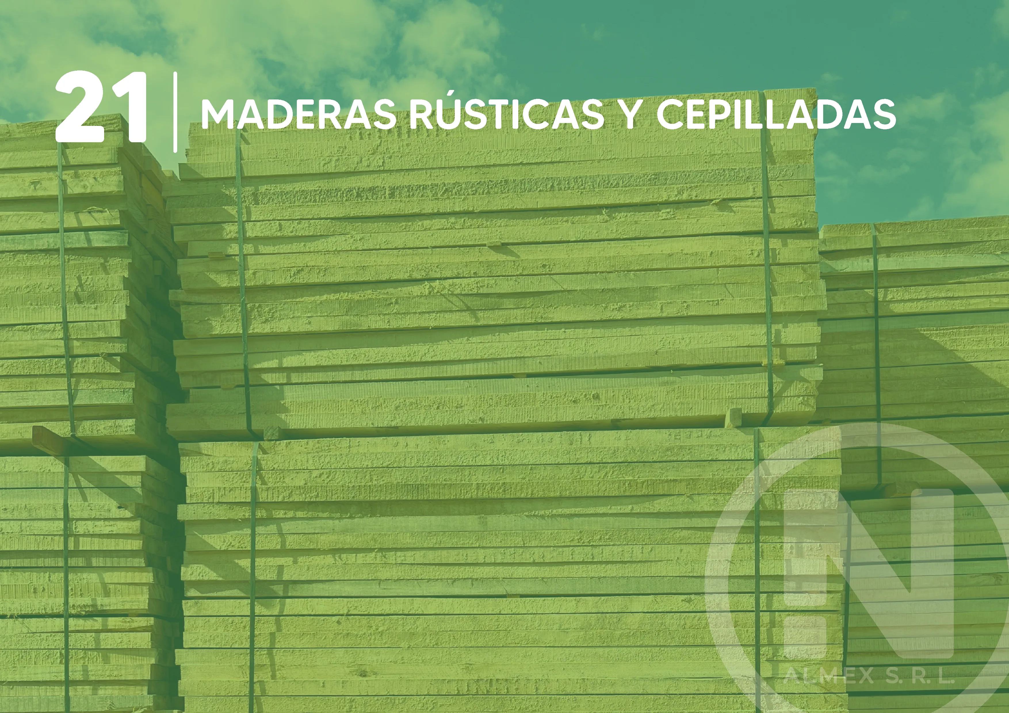Maderas Rústicas y Cepilladas